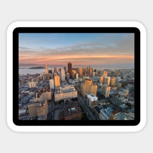 San Francisco Skyline Sticker